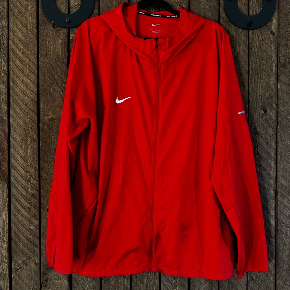 Nike Red Running Sports Jacket
